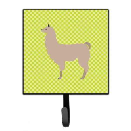 Carolines Treasures Llama Green Leash or Key Holder BB7742SH4